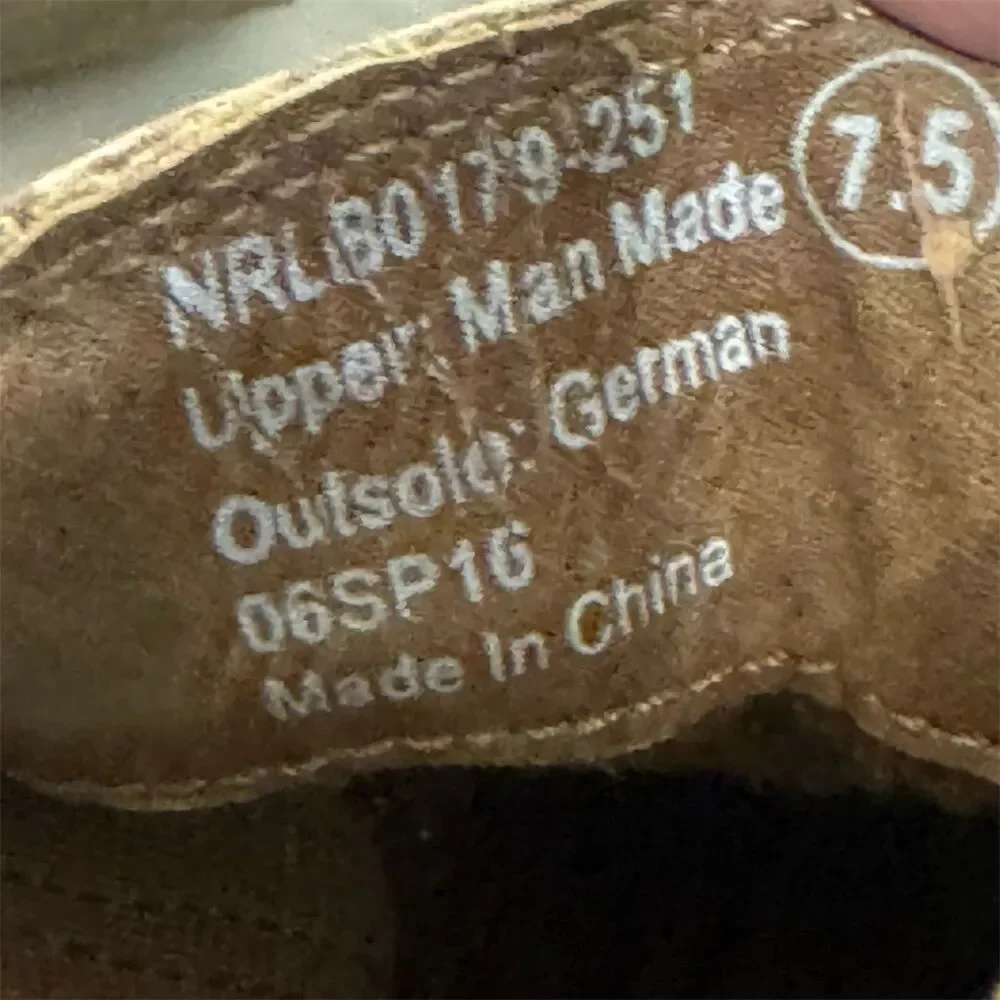 Not Rated Chelsea Ankle Boots Distressed Brown Booties‎ Western Boho Size 7.5